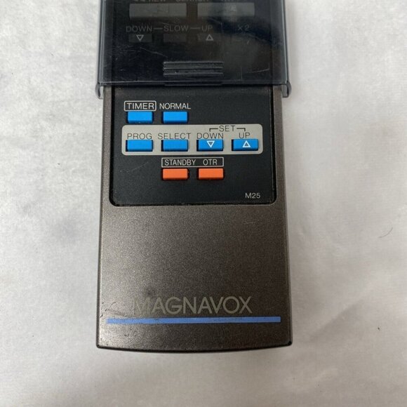 Vintage Magnavox VSQS0451 TV VCR Remote Control w/Slide M25-Made in Japan - Picture 5 of 11